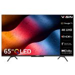 YASIN Телевизор 65Q90  Google TV 4K UHD QLED