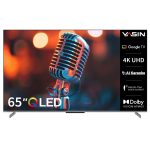 Телевизор Yasin 65Q10 PRO 165 см черный