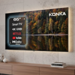 Телевизор KONKA KT65-U683WB 165 см черный