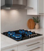 Варочная поверхность HAUSLER HLS-S4BLGT3 черный